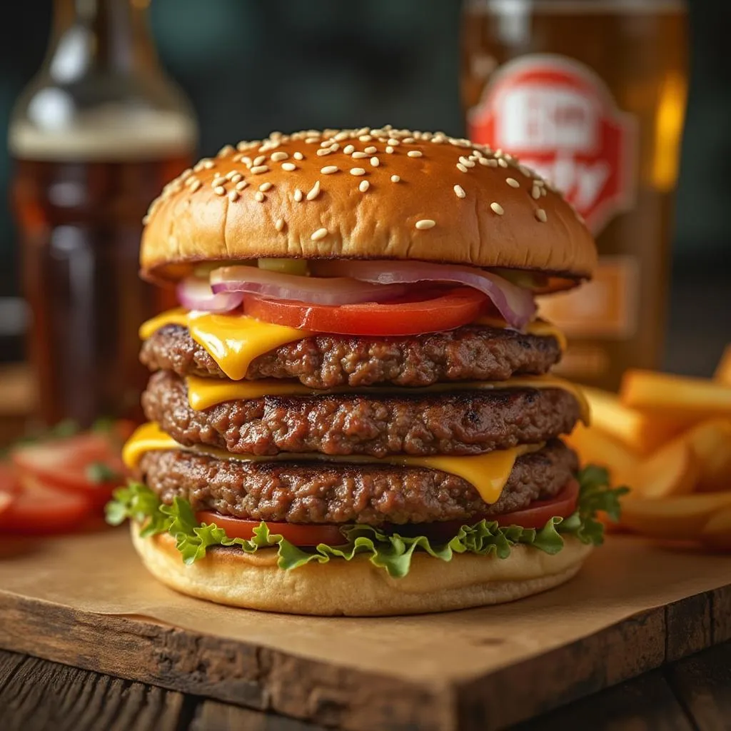 Hamburguesa clásica