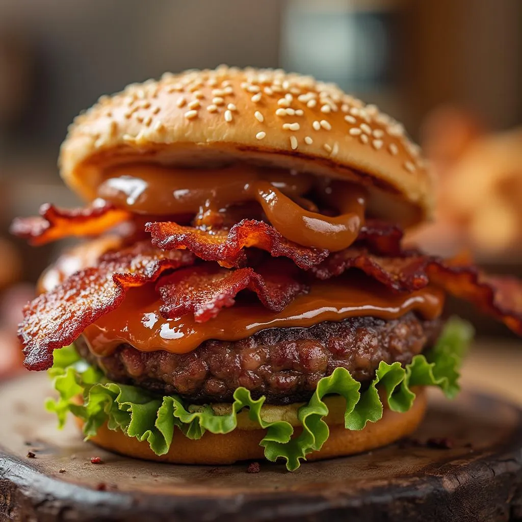 Hamburguesa BBQ