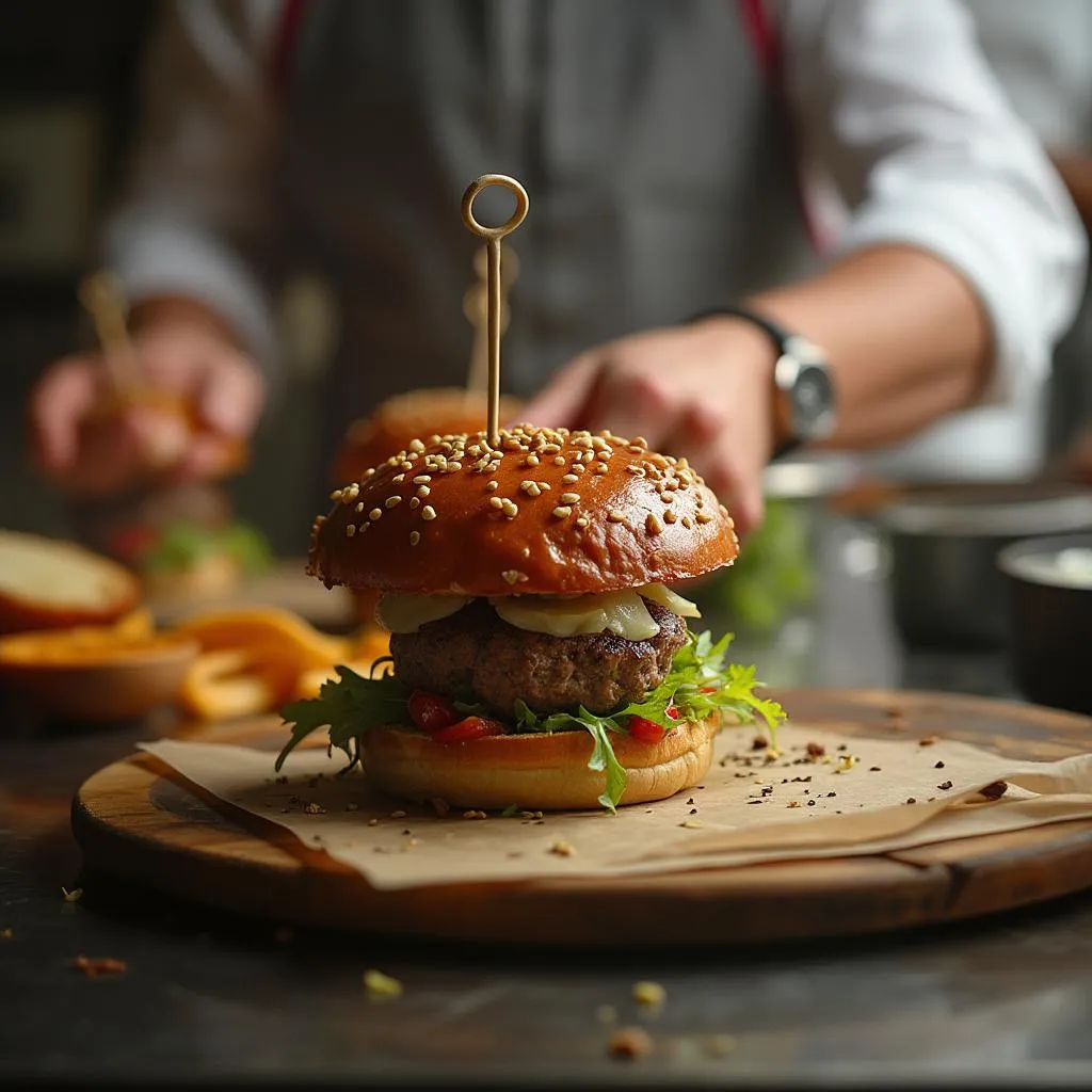 Taller de hamburguesas