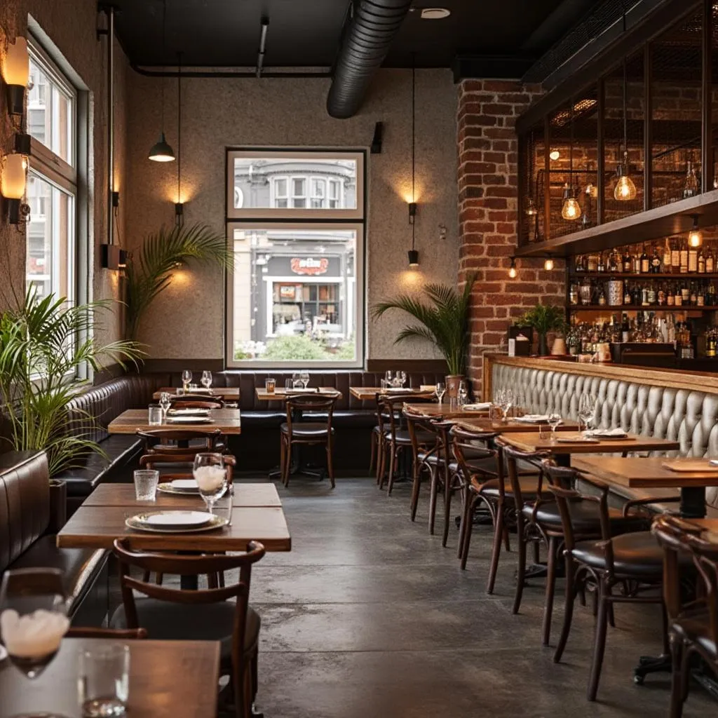 Interior del restaurante